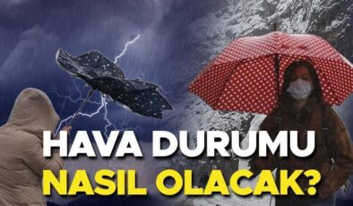 Hava durumu tahminleri il il yayınlandı… Hafta sonu (3 Şubat) hava nasıl olacak? Bugün İstanbul’da yağmur var mı? Meteoroloji’den son dakika uyarılar!